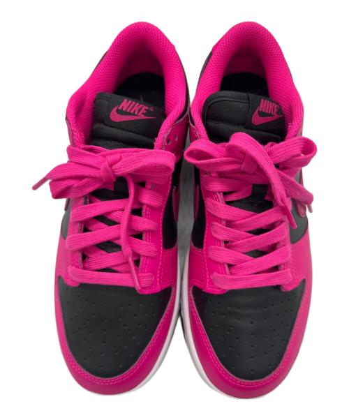 NIKE（ナイキ）NIKE (ナイキ) Nike Women's Dunk Low ピンク×ブラック サイズ:US7の古着・服飾アイテム