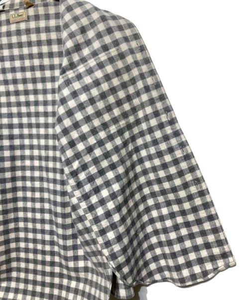 L.L.Bean（エルエルビーン）L.L.Bean (エルエルビーン) 80'Sブロックチェックネルシャツ グレー サイズ:16の古着・服飾アイテム