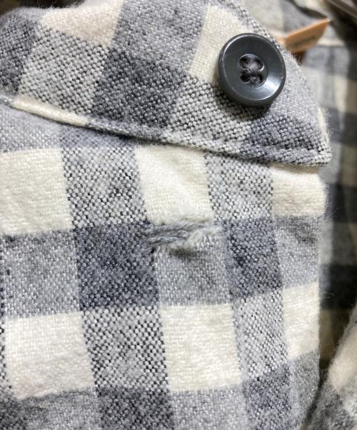 L.L.Bean（エルエルビーン）L.L.Bean (エルエルビーン) 80'Sブロックチェックネルシャツ グレー サイズ:16の古着・服飾アイテム