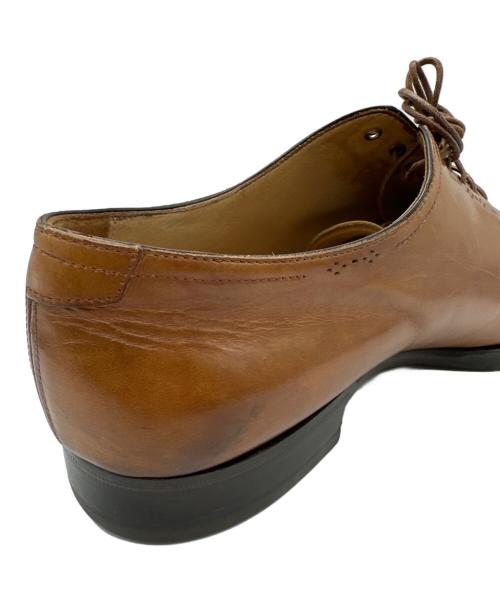 Santoni（サントーニ）Santoni (サントーニ) ホールカット レザーシューズ ブラウン サイズ:8 1/2の古着・服飾アイテム