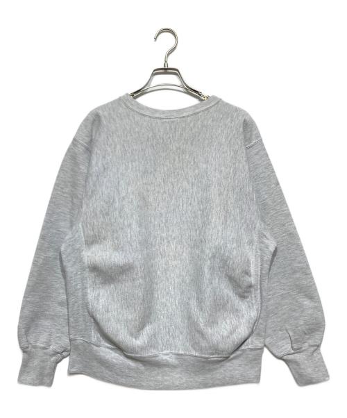Champion REVERSE WEAVE（チャンピオン リバース ウィーブ）Champion REVERSE WEAVE (チャンピオン リバース ウィーブ) 90ｓクルーネックスウェット グレー サイズ:LARGEの古着・服飾アイテム