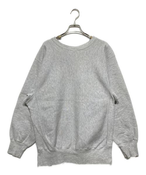 Champion REVERSE WEAVE（チャンピオン リバース ウィーブ）Champion REVERSE WEAVE (チャンピオン リバース ウィーブ) 90ｓクルーネックスウェット グレー サイズ:XLの古着・服飾アイテム