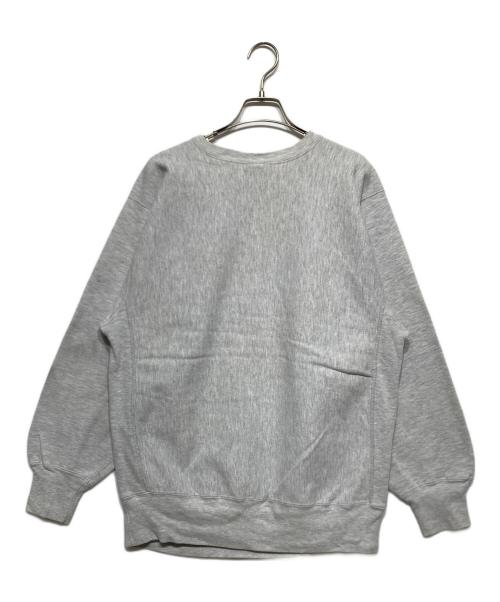 Champion REVERSE WEAVE（チャンピオン リバース ウィーブ）Champion REVERSE WEAVE (チャンピオン リバース ウィーブ) クルーネックスウェット グレー サイズ:XXLの古着・服飾アイテム