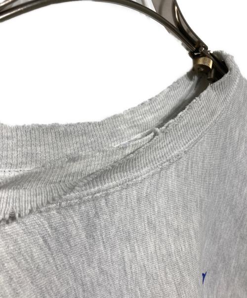 Champion REVERSE WEAVE（チャンピオン リバース ウィーブ）Champion REVERSE WEAVE (チャンピオン リバース ウィーブ) 90Ｓクルーネックスウェット グレー サイズ:XLの古着・服飾アイテム