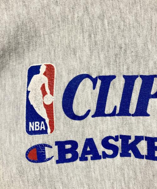 Champion REVERSE WEAVE（チャンピオン リバース ウィーブ）Champion REVERSE WEAVE (チャンピオン リバース ウィーブ) 90Ｓクルーネックスウェット グレー サイズ:XLの古着・服飾アイテム
