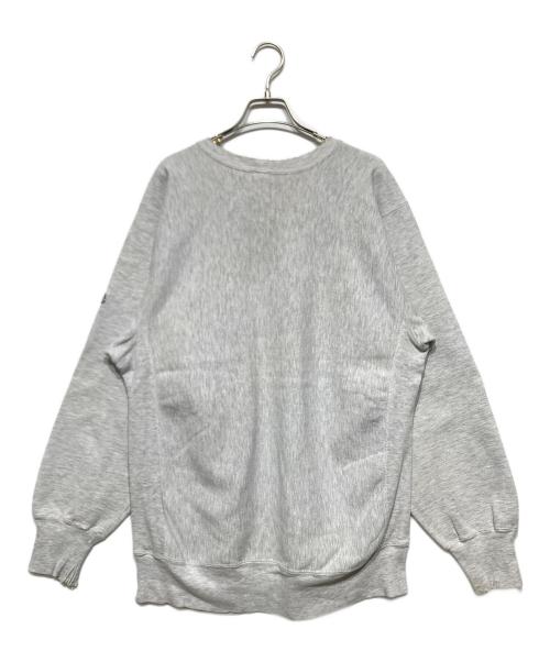 Champion REVERSE WEAVE（チャンピオン リバース ウィーブ）Champion REVERSE WEAVE (チャンピオン リバース ウィーブ) 90Ｓクルーネックスウェット グレー サイズ:XLの古着・服飾アイテム