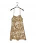 yae (ヤエ) Flower spangle camisole dress ベージュ サイズ:free：4000円