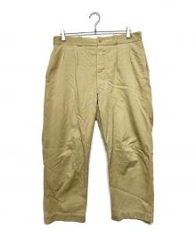 French Army（フランス軍）の古着「M-52 チノトラウザーズ」｜ベージュ