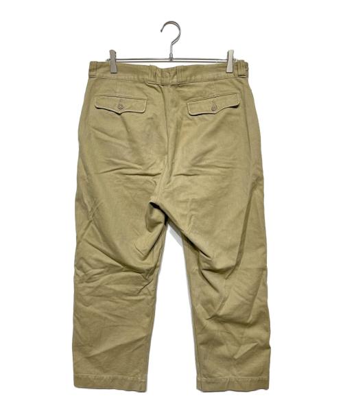 French Army（フランス軍）French Army (フレンチアーミー) M-52 チノトラウザーズ ベージュ サイズ:15の古着・服飾アイテム