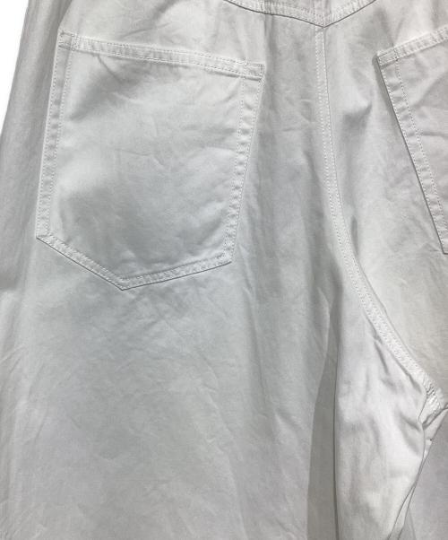 LUCIO VANOTTI（ルーチョ バノッティ）LUCIO VANOTTI (ルーチョ バノッティ) ワイドパンツ　17030450003030 ホワイト サイズ:5の古着・服飾アイテム