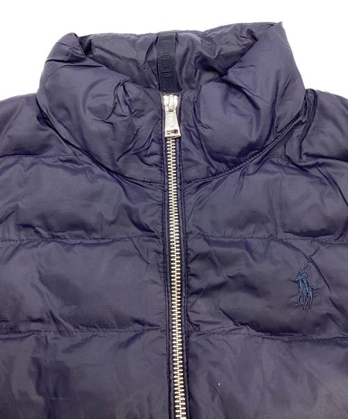 POLO RALPH LAUREN（ポロ・ラルフローレン）POLO RALPH LAUREN (ポロ・ラルフローレン) 中綿ジャケット ネイビー サイズ:XSの古着・服飾アイテム