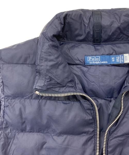 POLO RALPH LAUREN（ポロ・ラルフローレン）POLO RALPH LAUREN (ポロ・ラルフローレン) 中綿ジャケット ネイビー サイズ:XSの古着・服飾アイテム