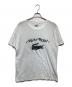 LACOSTE（ラコステ）の古着「フロントロゴプリント 半袖Tシャツ」｜ホワイト
