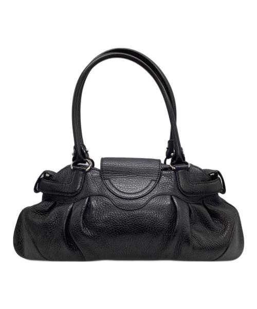 Salvatore Ferragamo（サルヴァトーレ フェラガモ）Salvatore Ferragamo (サルヴァトーレ フェラガモ) ガンチーニハンドバッグ ブラックの古着・服飾アイテム
