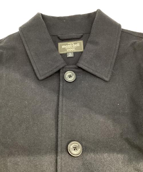mont-bell（モンベル）mont-bell (モンベル) ウール トラベルコート ネイビー サイズ:Lの古着・服飾アイテム