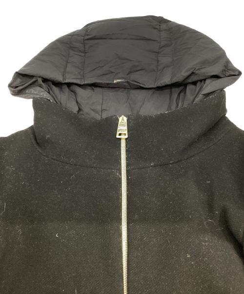 HERNO（ヘルノ）HERNO (ヘルノ) 切替ダウンコート ブラック サイズ:42の古着・服飾アイテム