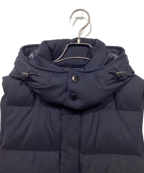 BLACK LABEL CRESTBRIDGE（ブラックレーベル クレストブリッジ）BLACK LABEL CRESTBRIDGE (ブラックレーベル クレストブリッジ) ダウンベスト ネイビー サイズ:Lの古着・服飾アイテム