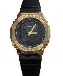 CASIO（カシオ）の古着「メタルカバード リストウォッチ」｜ブラック×ゴールド