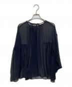 Curensologyカレンソロジー）の古着「シアーブラウス　CL806039ER」｜ネイビー