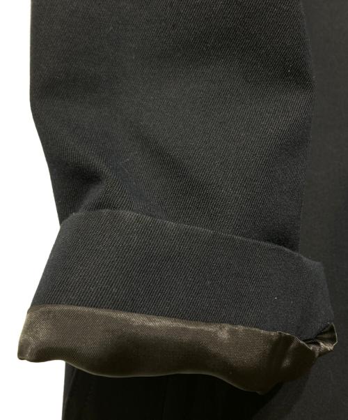 ebure（エブール）ebure (エブール) コットンシルクシャンブレー ステンカラーコート ネイビー サイズ:38の古着・服飾アイテム