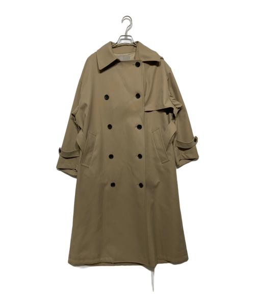 heliopole（エリオポール）heliopole (エリオポール) HOODED TRENCH COAT ベージュ サイズ:38の古着・服飾アイテム