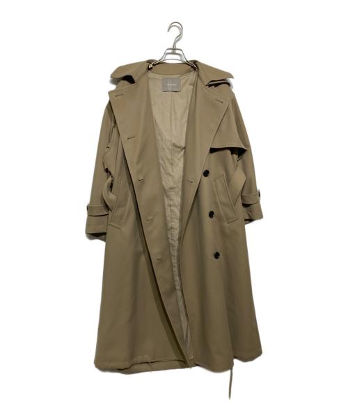 heliopole（エリオポール）heliopole (エリオポール) HOODED TRENCH COAT ベージュ サイズ:38の古着・服飾アイテム