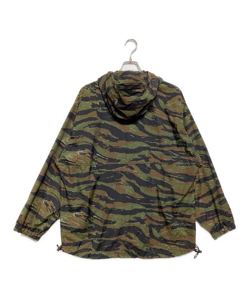 Hysteric Glamour（ヒステリックグラマー）Hysteric Glamour (ヒステリックグラマー) カモフラ　ナイロンパーカー グリーン サイズ:Lの古着・服飾アイテム