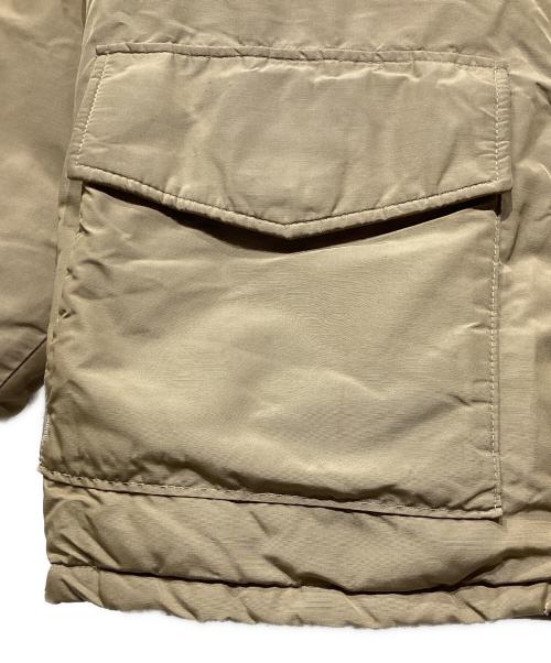 WOOLRICH（ウールリッチ）WOOLRICH (ウールリッチ) 70S THE TETON ダウンジャケット ベージュ サイズ:Mの古着・服飾アイテム