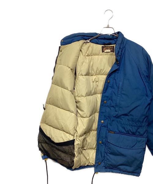Eddie Bauer（エディーバウアー）Eddie Bauer (エディーバウアー) 80s ダウンジャケット ブルー サイズ:不明の古着・服飾アイテム