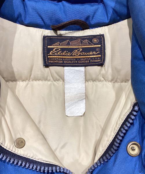 Eddie Bauer（エディーバウアー）Eddie Bauer (エディーバウアー) 80s ダウンジャケット ブルー サイズ:不明の古着・服飾アイテム