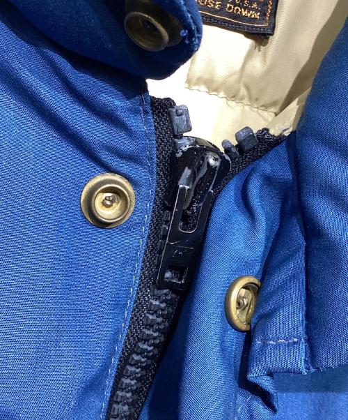 Eddie Bauer（エディーバウアー）Eddie Bauer (エディーバウアー) 80s ダウンジャケット ブルー サイズ:不明の古着・服飾アイテム