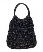 ANTEPRIMAアンテプリマ）の古着「ビーズ装飾ワイヤーバッグ」｜ブラック