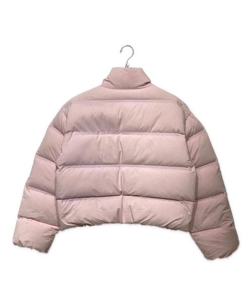 ALEXANDER WANG（アレキサンダー・ワン）ALEXANDER WANG (アレキサンダー・ワン) クロップドダウンジャケット ピンク サイズ:XSの古着・服飾アイテム