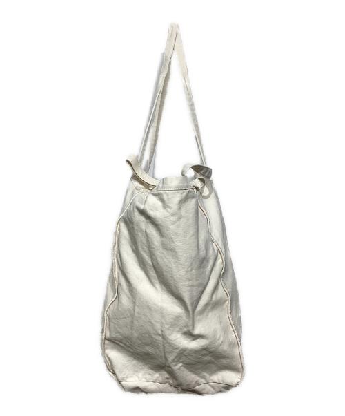 MM6 Maison Margiela（エムエムシックスメゾンマルジェラ）MM6 Maison Margiela (エムエムシックス メゾンマルジェラ) エイトハンドル ラージトートバッグ アイボリーの古着・服飾アイテム