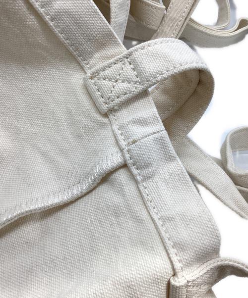 MM6 Maison Margiela（エムエムシックスメゾンマルジェラ）MM6 Maison Margiela (エムエムシックス メゾンマルジェラ) エイトハンドル ラージトートバッグ アイボリーの古着・服飾アイテム