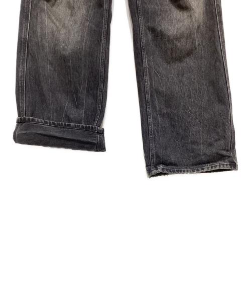 haikure（ハイクル）haikure (ハイクル) WINONA painter denim ブラック サイズ:27の古着・服飾アイテム