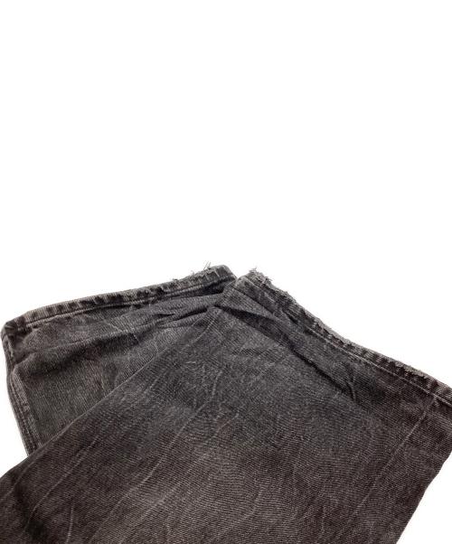 haikure（ハイクル）haikure (ハイクル) WINONA painter denim ブラック サイズ:27の古着・服飾アイテム