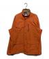 SIERRA DESIGNS（シエラデザインズ）の古着「80’Sコーデュロイカラー ナイロンジャケット」｜オレンジ×ベージュ