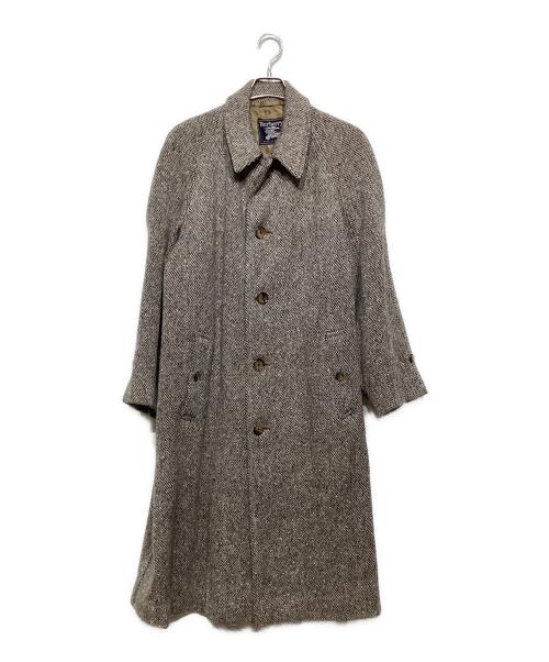 Burberry's（バーバリーズ）Burberry's (バーバリーズ) ツイード バルマカーンコート グレー サイズ:記載なしの古着・服飾アイテム