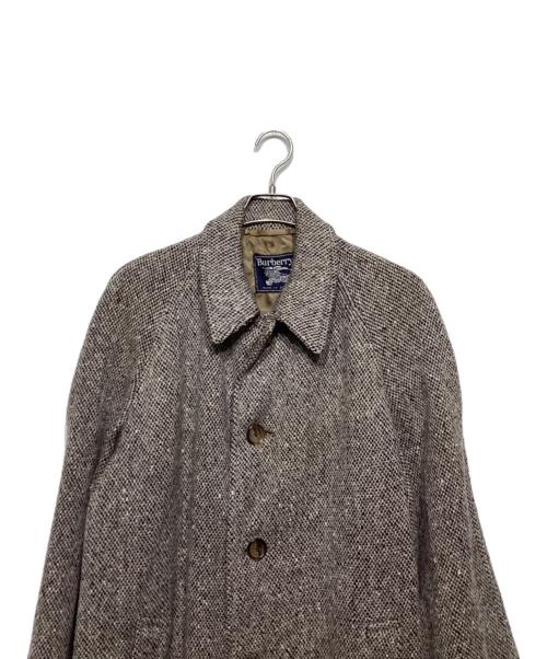 Burberry's（バーバリーズ）Burberry's (バーバリーズ) ツイード バルマカーンコート グレー サイズ:記載なしの古着・服飾アイテム