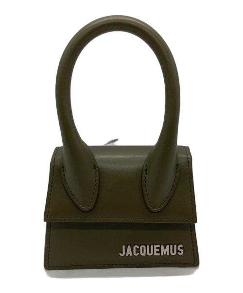 jacquemus（ジャックムス）jacquemus (ジャックムス) ロゴプレート ミニショルダー オリーブの古着・服飾アイテム