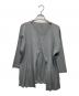 PLEATS PLEASE（プリーツプリーズ）の古着「プリーツカーディガン」｜グレー