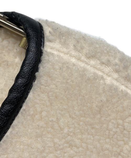 GALLARDA GALANTE NAVY（ガリャルダガランテネイビー）GALLARDA GALANTE NAVY (ガリャルダガランテネイビー) ボアジャケット アイボリー サイズ:Freeの古着・服飾アイテム