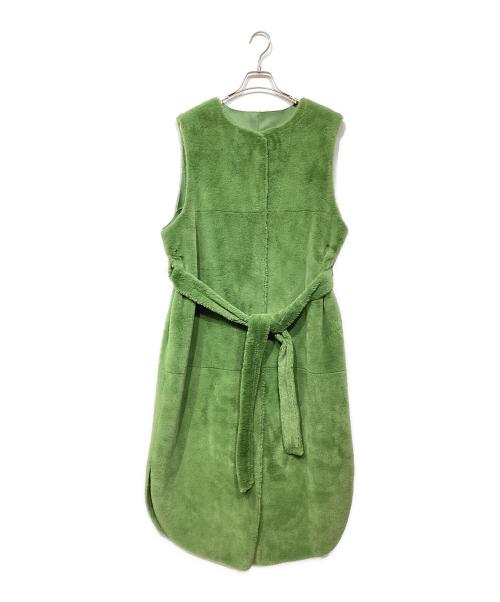 Ameri（アメリ）Ameri (アメリ) MANY WAY USEFUL BOA COAT（メニー ウェイ ユーズフル ボア コート） グリーン サイズ:Mの古着・服飾アイテム