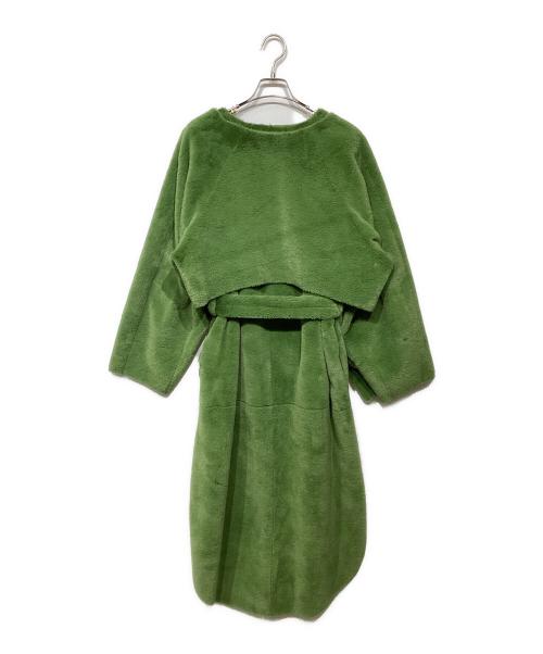 Ameri（アメリ）Ameri (アメリ) MANY WAY USEFUL BOA COAT（メニー ウェイ ユーズフル ボア コート） グリーン サイズ:Mの古着・服飾アイテム