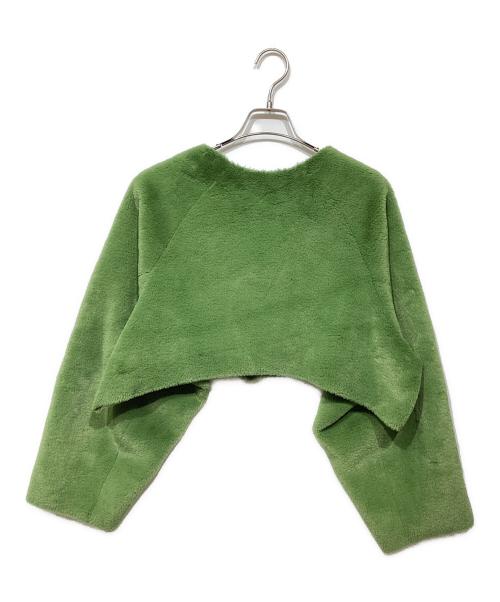 Ameri（アメリ）Ameri (アメリ) MANY WAY USEFUL BOA COAT（メニー ウェイ ユーズフル ボア コート） グリーン サイズ:Mの古着・服飾アイテム