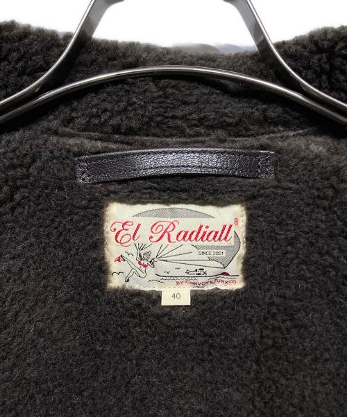 RADIALL（ラディアル）RADIALL (ラディアル) レザーデッキジャケット ブラウン サイズ:40の古着・服飾アイテム