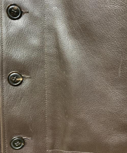 RADIALL（ラディアル）RADIALL (ラディアル) レザーデッキジャケット ブラウン サイズ:40の古着・服飾アイテム