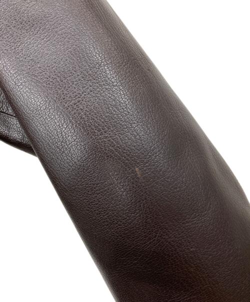 RADIALL（ラディアル）RADIALL (ラディアル) レザーデッキジャケット ブラウン サイズ:40の古着・服飾アイテム