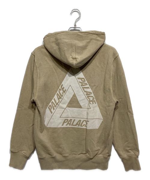 PALACE（パレス）PALACE (パレス) PIGMENT WASH TRI-FERG ZIP HOOD ベージュ サイズ:Sの古着・服飾アイテム